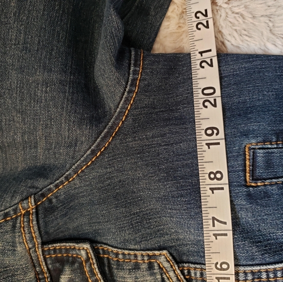 Plus Size Maurices Cropped Jean Jacket - Picture 4 of 6